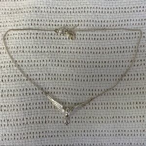 Fossil dove necklace